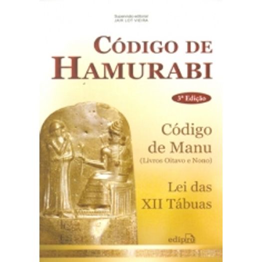 Codigo de Hamurabi - Edipro