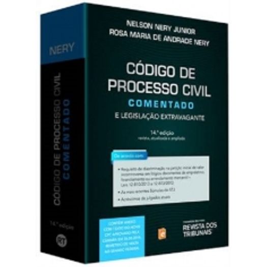 Codigo de Processo Civil Comentado - Nery - Rt - 14 Ed