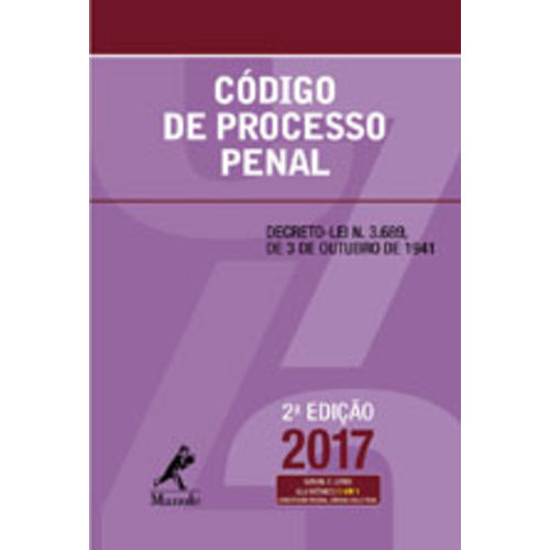 Codigo de Processo Penal (2017)