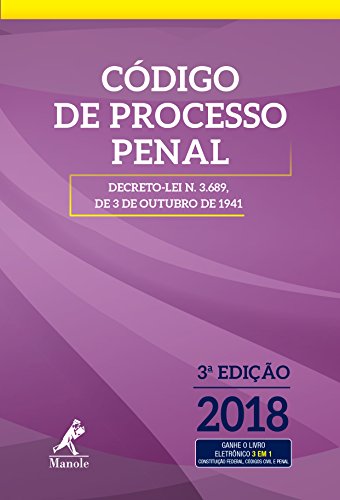 Código de Processo Penal 3a Ed. 2018