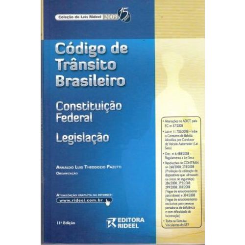 Codigo de Transito Brasileiro 2009