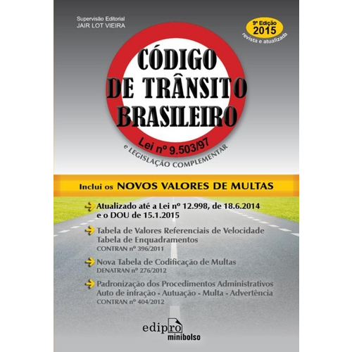 Codigo de Transito Brasileiro (Edicao de Bolso)