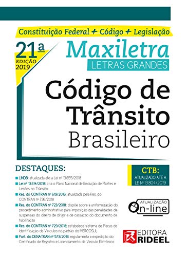 Código de Trânsito Brasileiro Maxiletra