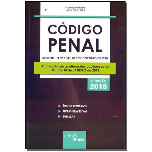 Código Penal 2018 - Mini