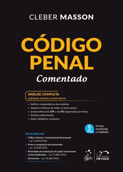 CODIGO PENAL COMENTADO - 5ª ED - Metodo (grupo Gen)