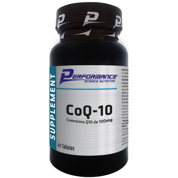 Coenzima COQ-10 100mg - 60 Tabletes - Performance