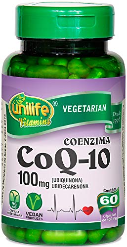 Coenzima Q-10 100mg Unilife 60 Capsulas