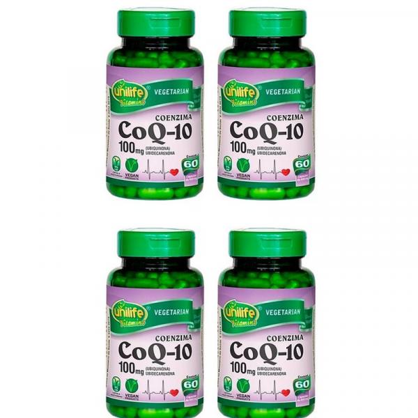 Coenzima Q10 - 4x 60 Cápsulas - Unilife