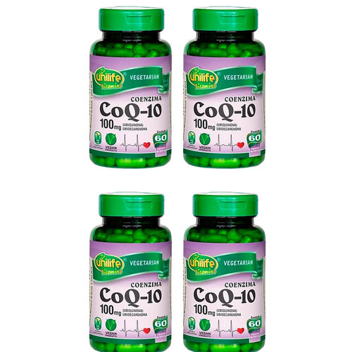 Coenzima Q10 - 4X 60 Cápsulas - Unilife