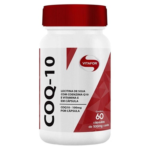 Coenzima Q10 60 Caps 100Mg - Vitafor