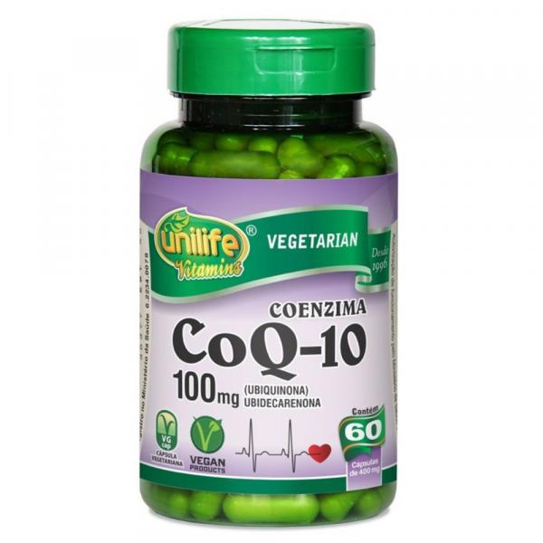 Coenzima Q10 100mg 60 Cápsulas - Unilife