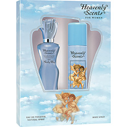 Tudo sobre 'Coffret Shirley May Perfume Heavenly Scents Feminino 50ml e Desodorante 75ml'