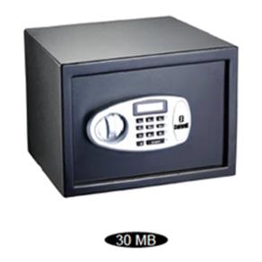 Cofre Eletrônico com Tela Led Safewell 30Mb - Medidas Externas (Axcxp): 300X380X300Mm, Capacidade: 26L, Senha: 3 a 8 Dígitos