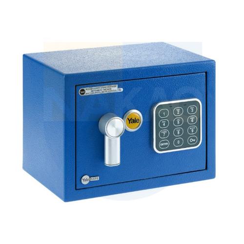 Cofre Eletrônico Mini (Azul) 17x23x17cm - Yale - La Fonte - 05571001-7 - Azul