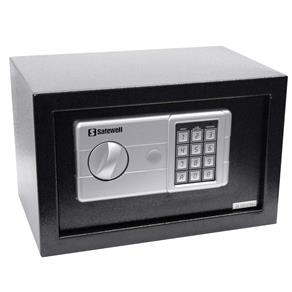 Cofre Eletrônico Safewell Burglary Sace 20 EK 8 L - Preto