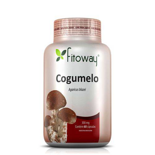 Cogumelo Agaricus Fitoway 300mg 60 Cap
