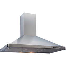 Coifa Ventisol CPI90-01 Piramidal de Parede Inox 90cm - 6 Bocas 3 Velocidades