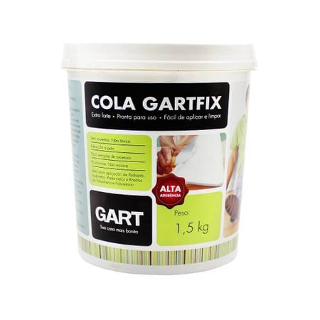 Cola Acrílica 1,5kg Gart Gartfix