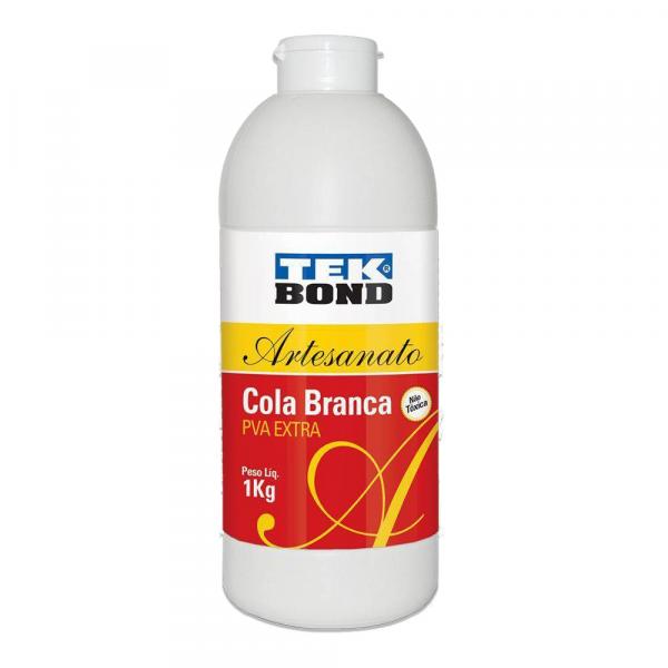 Cola Branca Tek Bond Artesanato PVA Extra 1kg
