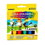Cola Colorida Cores Acrilex 23g