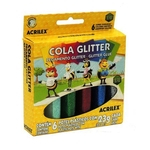 Cola glitter 6 cores 23g - Acrilex