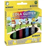 Cola Glitter 6 Cores 23g Acrilex