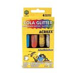Cola Glitter Acrilex 15g - 4 Cores