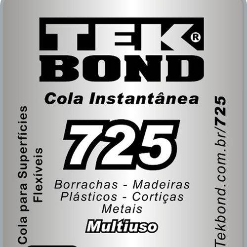Cola Instantânea Multiuso 725 100 Gramas Tekbond-Cola-100g/725