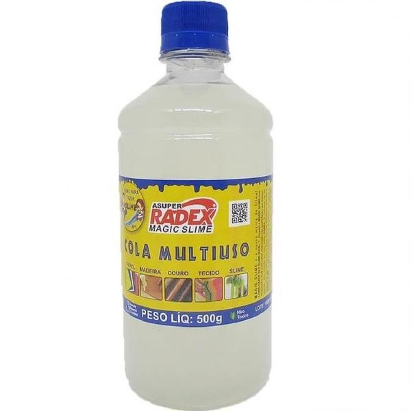 Cola Multiuso Magic Slime Transparente 500g 1 UN Radex