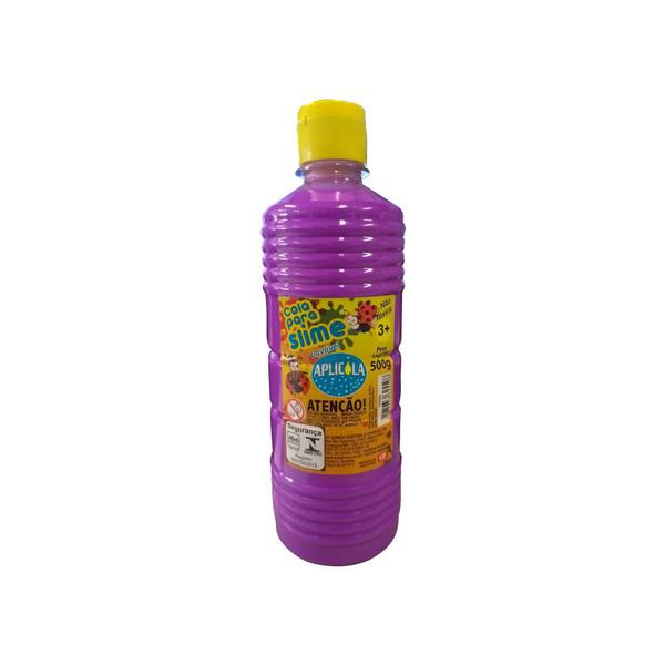Cola para Slime 500g Violeta Aplicola