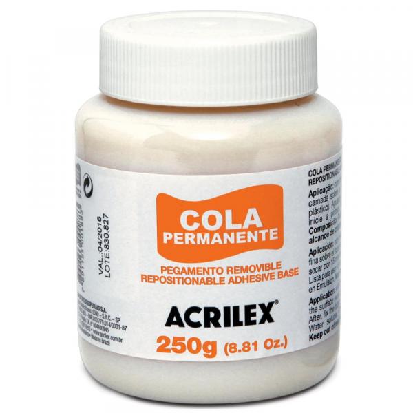 Cola Permanente Acrilex 250 Gr