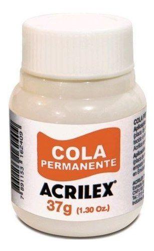 Cola Permanente Acrilex 37gr C/12
