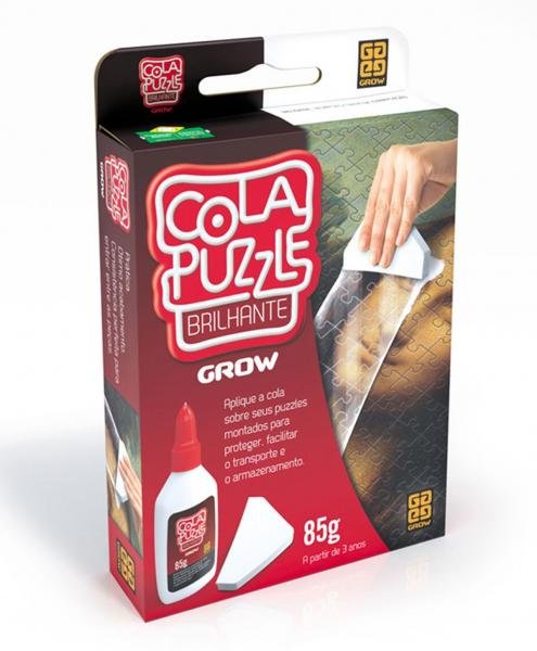 Cola Puzzle Grow para Quebras Cabeça Brilhante