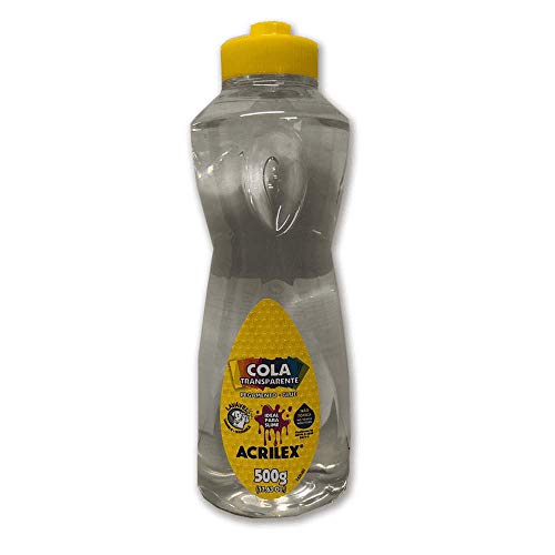Cola Transparente 500g 02801 - Acrilex 0,5 Litro