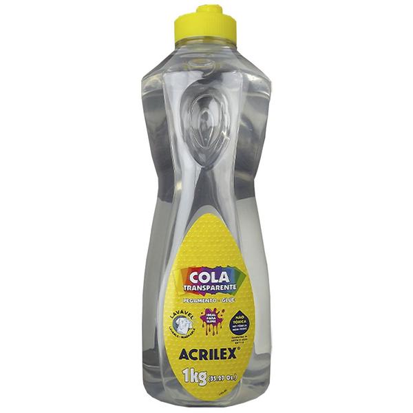 Cola Transparente para Slime Acrilex 1Kg