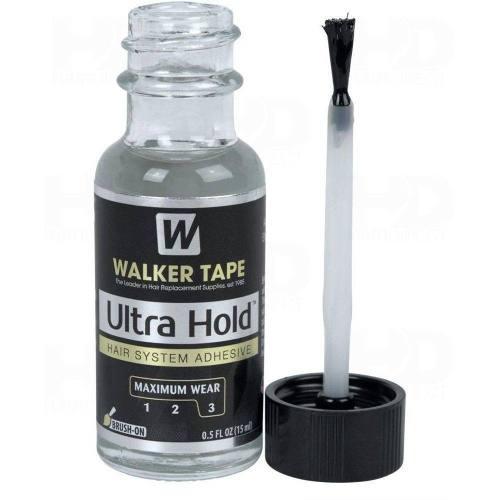 Cola Ultra Hold 15ml C/ Pincel Prótese Capilar Wig Fulllace - Walker Tape