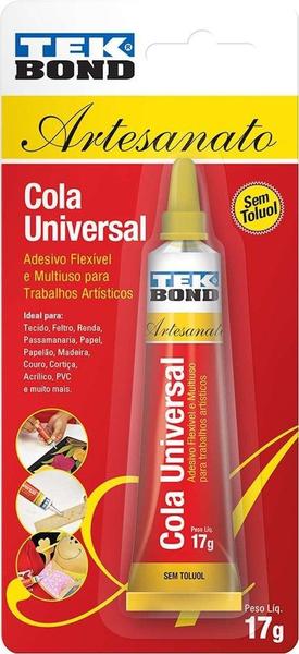 Cola Universal TekBond Artesanato 17g