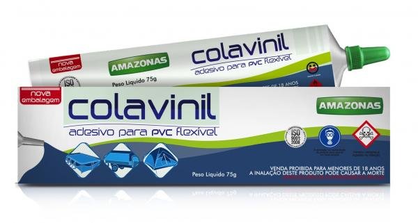Cola Vinil Adesivo para PVC Flexivel 75g - Amazonas