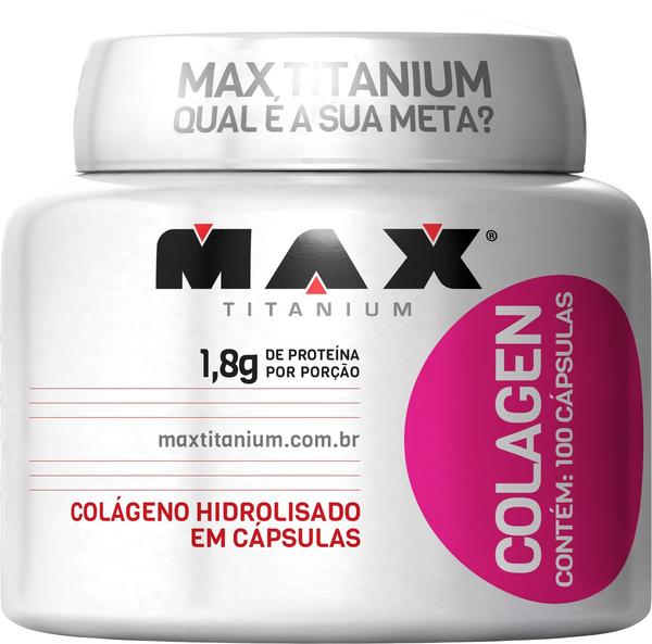 Colagen 1,8g 100 Cápsulas Max Titanium
