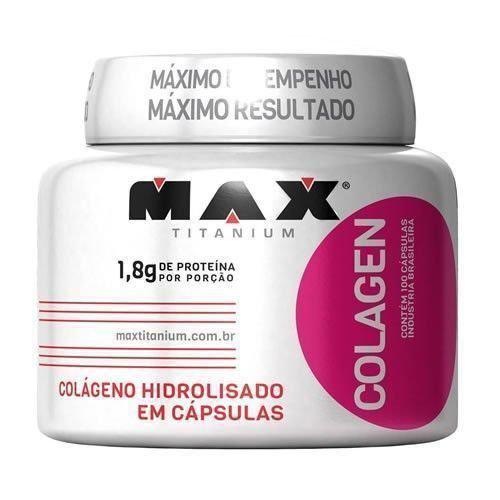 Colagen - 100 Cápsulas - Max Titanium