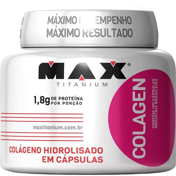 Colagen (100 Cápsulas) Max Titanium