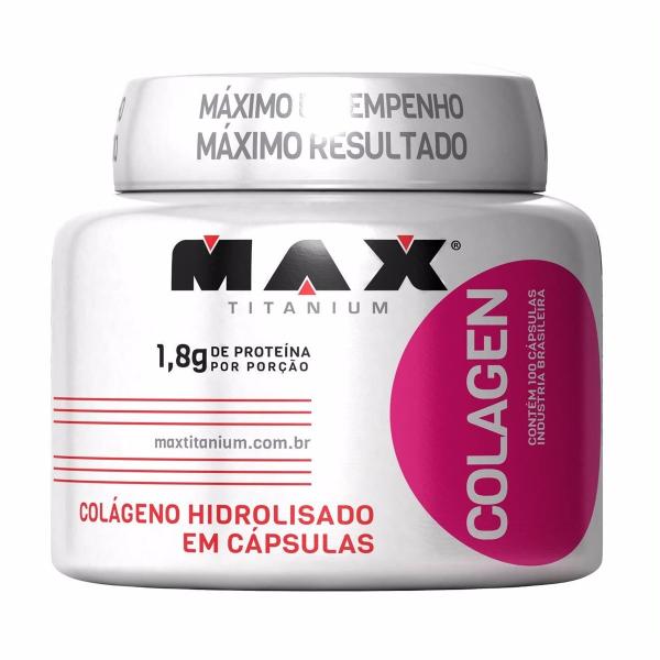 Colagen Hidrolisado (100caps) - Max Titanium