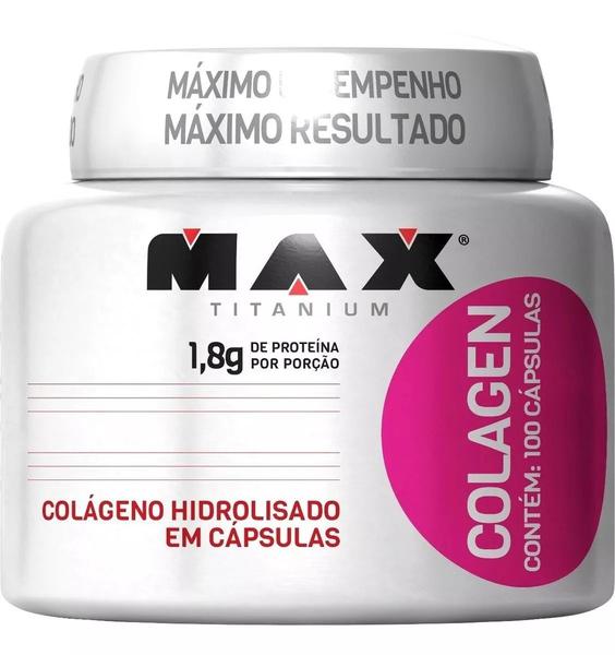 Colágeno (100 Caps) - Max Titanium
