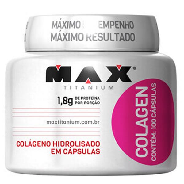 Colágeno 100 Cápsulas - Max Titanium