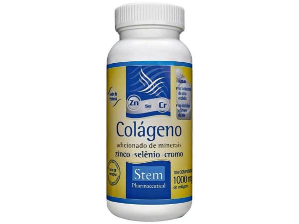Tudo sobre 'Colágeno 100 Cápsulas - Stem Pharmaceutical'