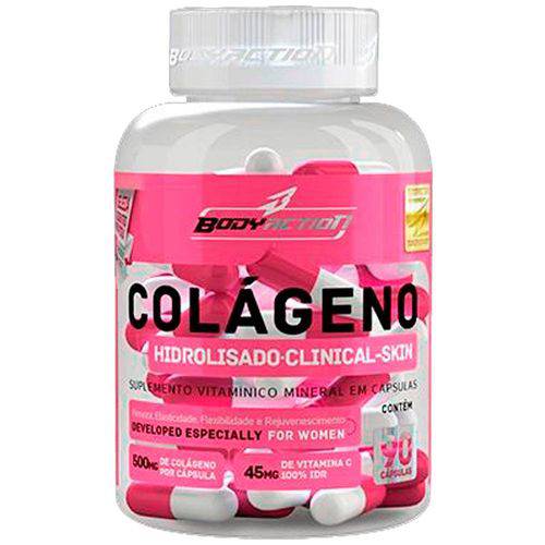 Colágeno Clinical Skin 90 Cápsulas - Body Action