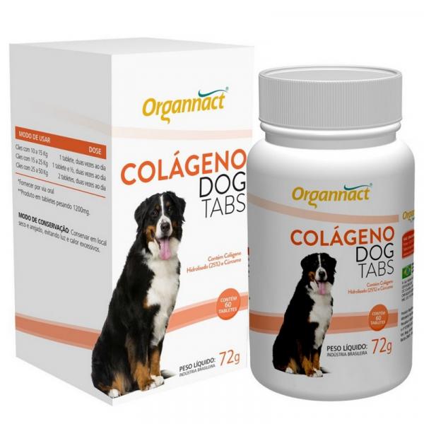 Colageno Dog Organnact Tabs 72g - 60 Tabs