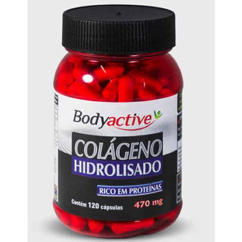 Colágeno Hidrolisado 120 Cápsulas 470mg Bodyactive