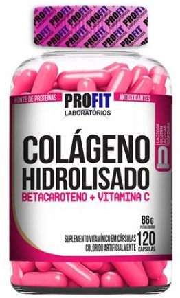 Colágeno Hidrolisado 120 Cápsulas - Profit