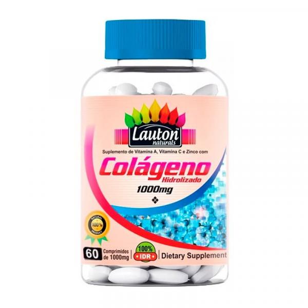 Colágeno Hidrolisado 1000mg - 60 Comprimidos - Lauton - Lauton Naturals